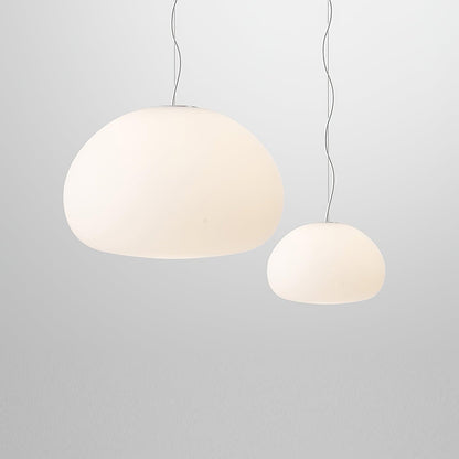 Moderne Glas-Pendelleuchte