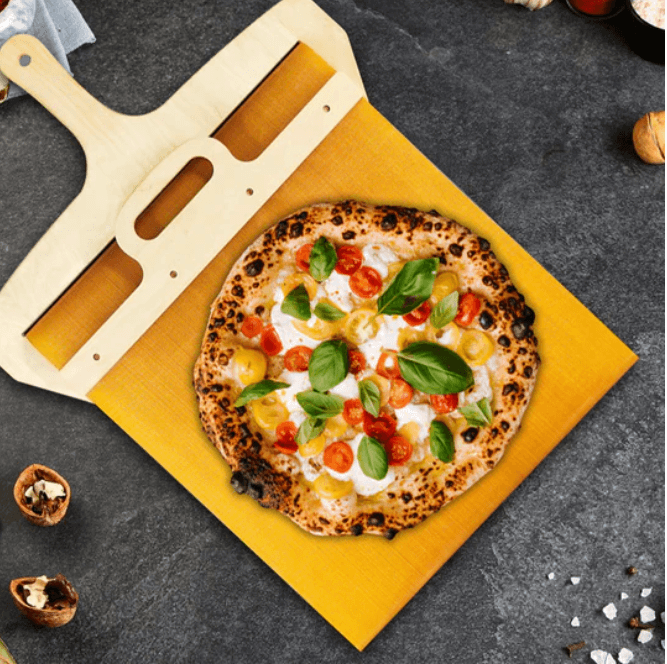 Pizzaschieber Holz 35cm - Pizza backen wie ein Profi