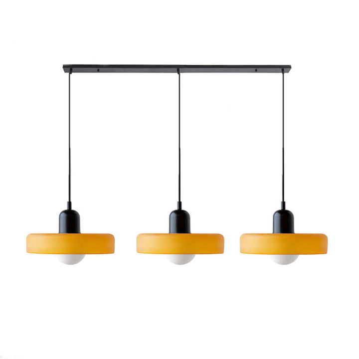 Lampe suspendue Bauhaus à 3 têtes