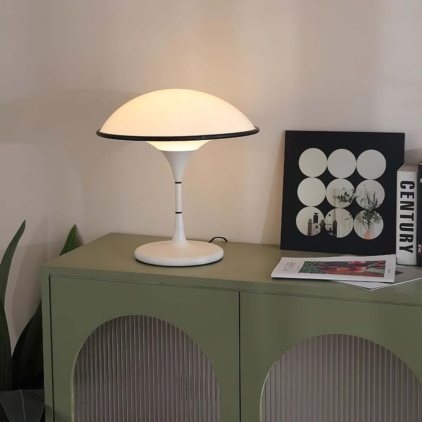 Designer Tischlampe Fontana Schwarz