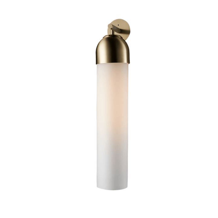 Elegante Kunstglas-Wandleuchte