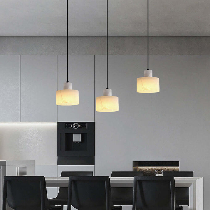 Minimalistische Marmor Pendelleuchte