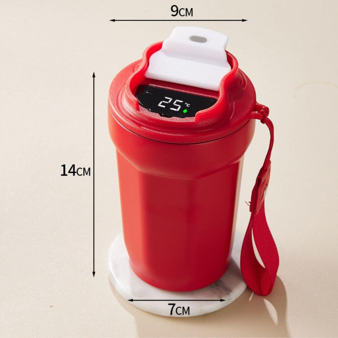 Mug isotherme 450 ml avec affichage LED de la température