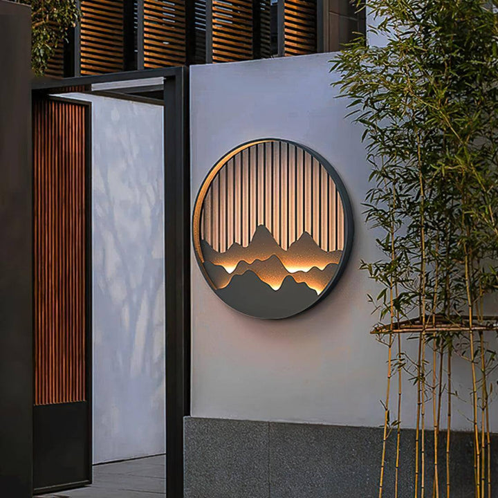 Applique murale LED d'extérieur, étanche, design moderne