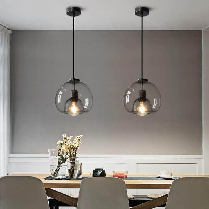 Mundgeblasene Glas Deckenleuchte