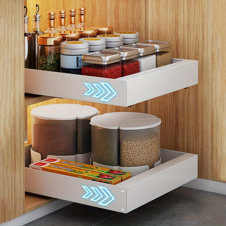 Ausziehbarer Küchenschrank Organizer