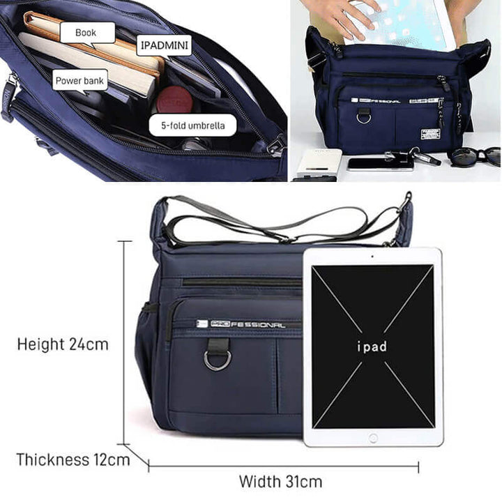 Sac à bandoulière léger et imperméable