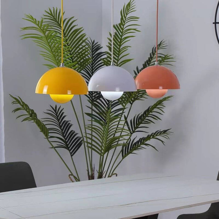 LED Hängeleuchte Blumentopf Design
