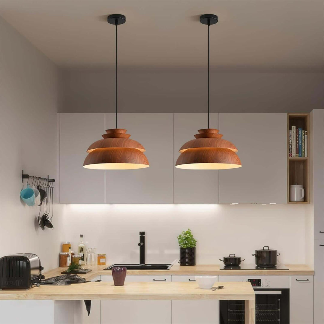 Elegante Hängeleuchte Midori - Aluminium