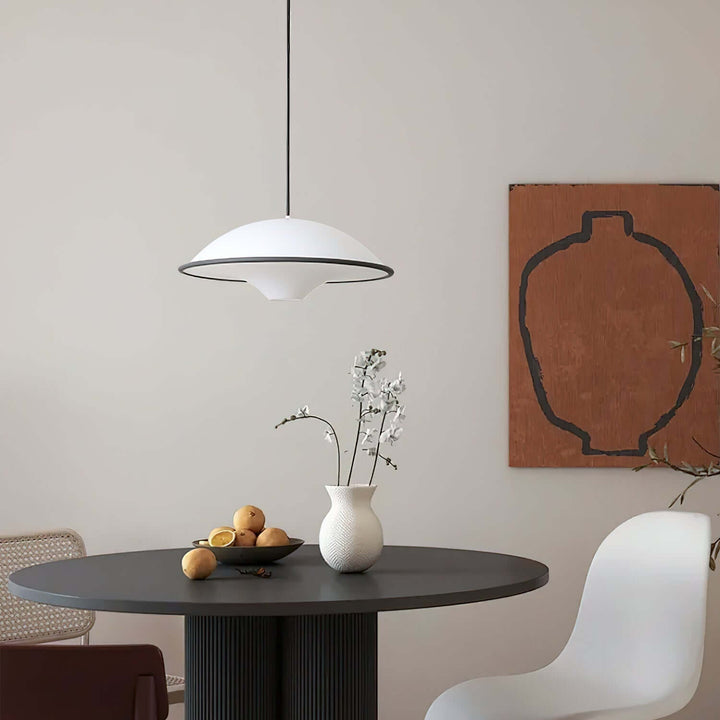 UFO Pendelleuchte - Acryl & Metall