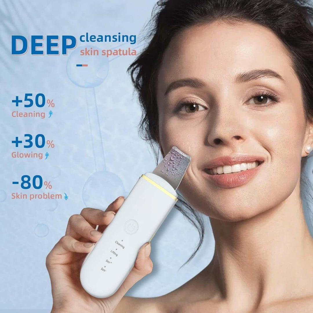 Nettoyeur de peau à ultrasons, nettoyeur de pores, éliminateur de points noirs