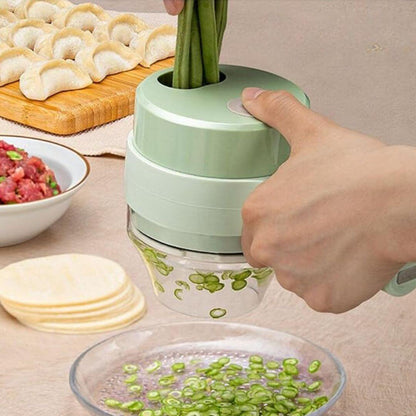 Hachoir à fruits et légumes électrique - Aide de cuisine