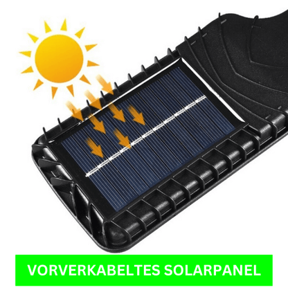 Solar-LED-Straßenlaterne mit Bewegungsmelder