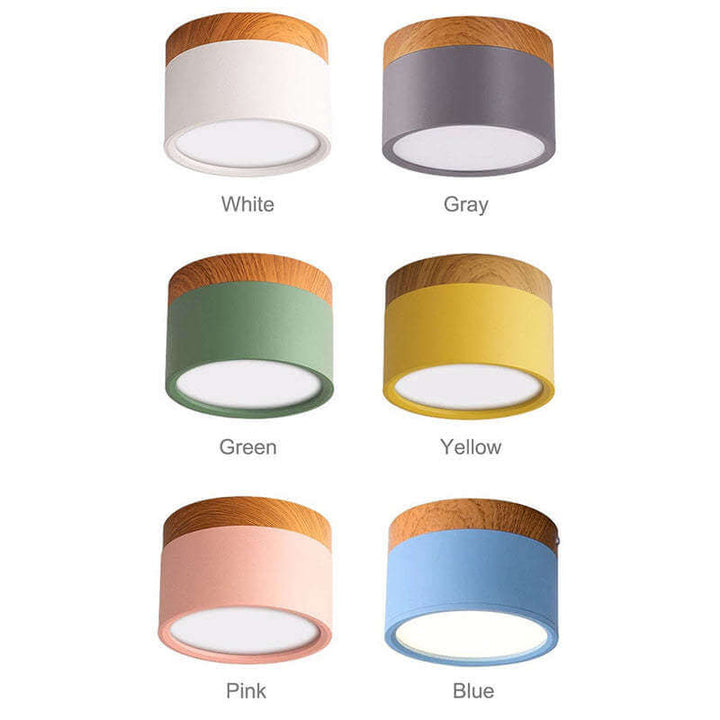 Moderne LED Deckenleuchte, Morandi Stil
