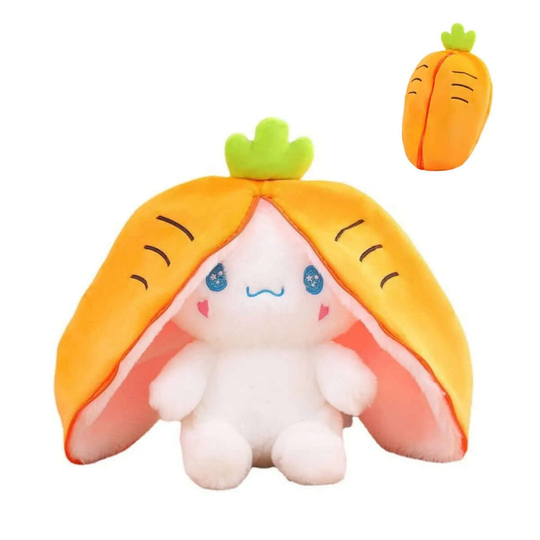 Peluche 2 en 1 - animal et fruit