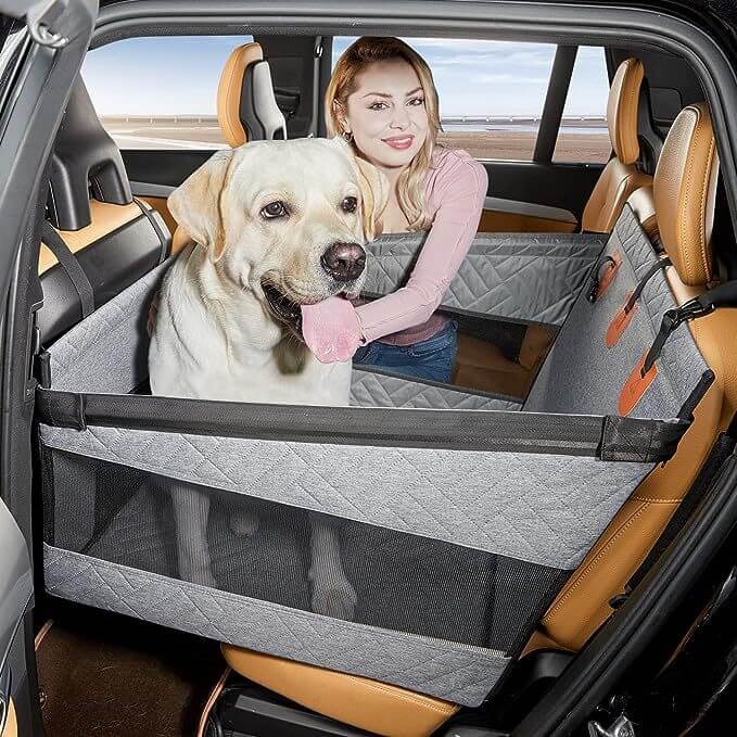 Tapis de sécurité pour chien, protection de siège arrière de voiture PupProtector
