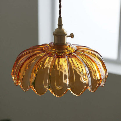 Vintage Glas Hängelampe