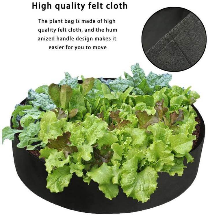 Jardinière surélevée en tissu pour jardin et balcon