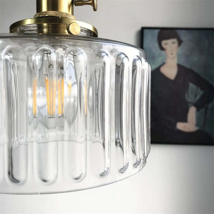 Elegante Vintage Kristallglas Hängelampe