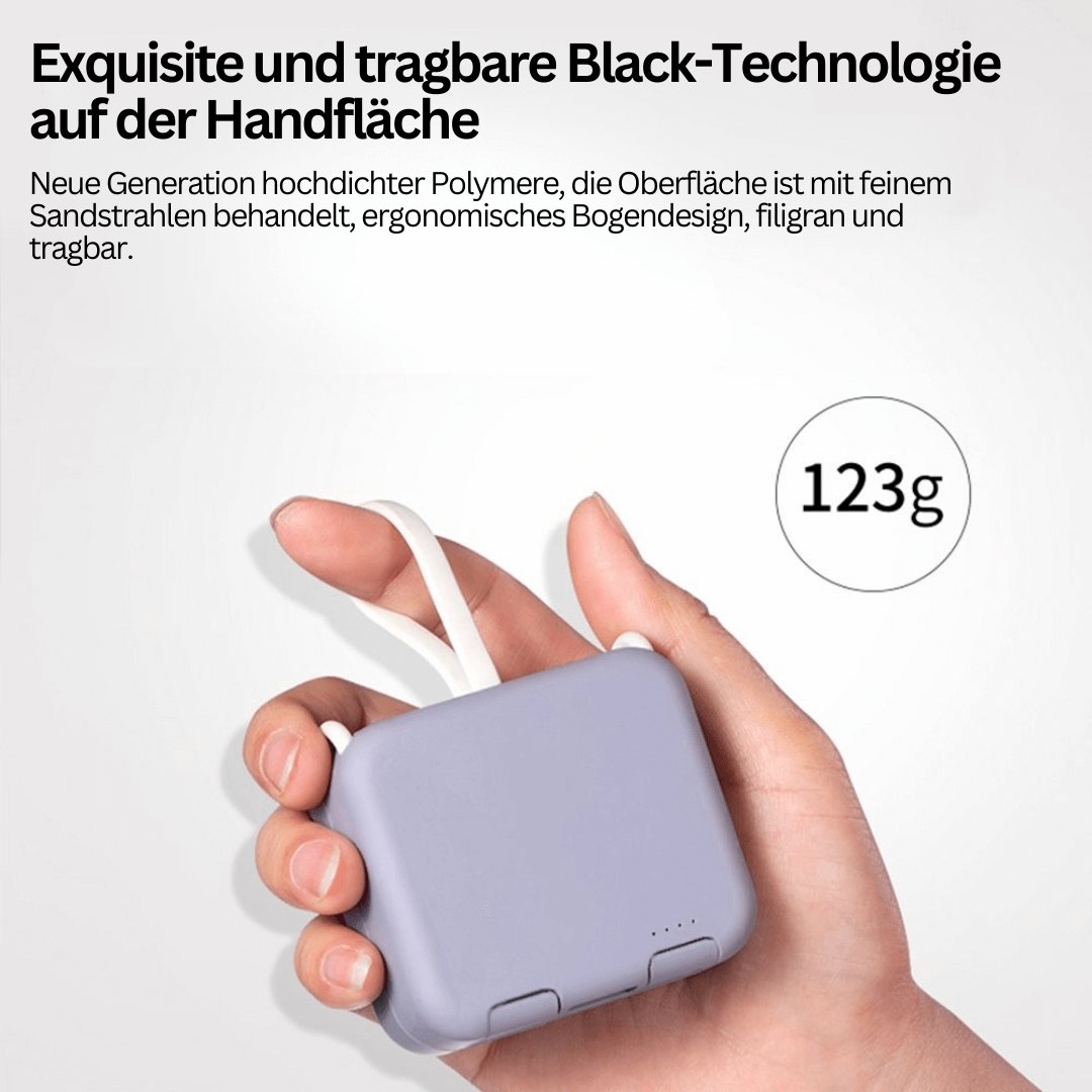 Batterie externe pliable 4000 mAh – Compacte et puissante