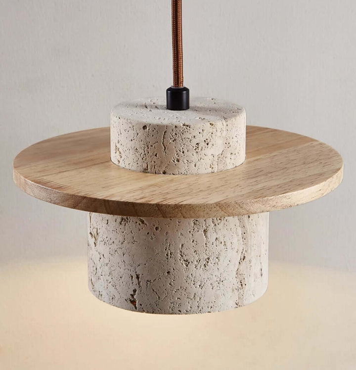 Hängelampe Travertin Designlampe