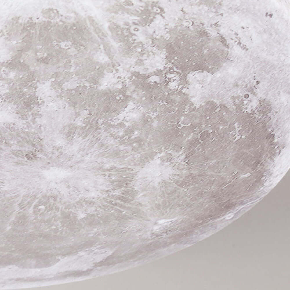 Plafonnier LED en forme de lune