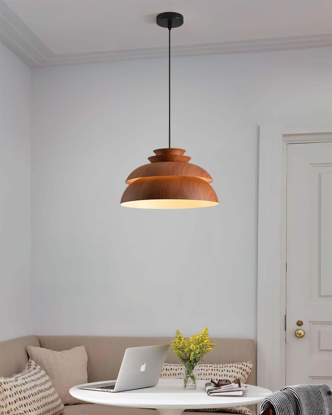 Elegante Hängeleuchte Midori - Aluminium