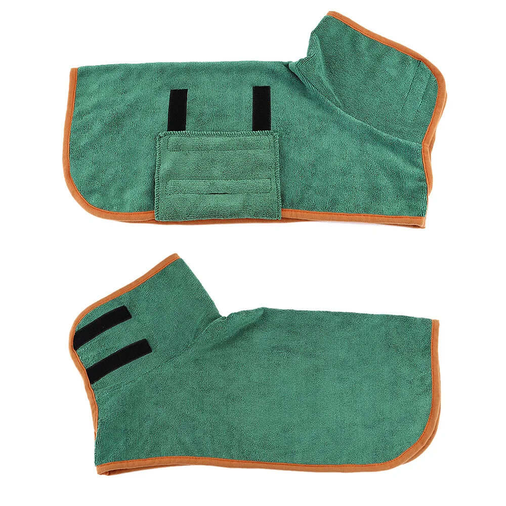 Peignoir pour chien en peluche - séchage rapide