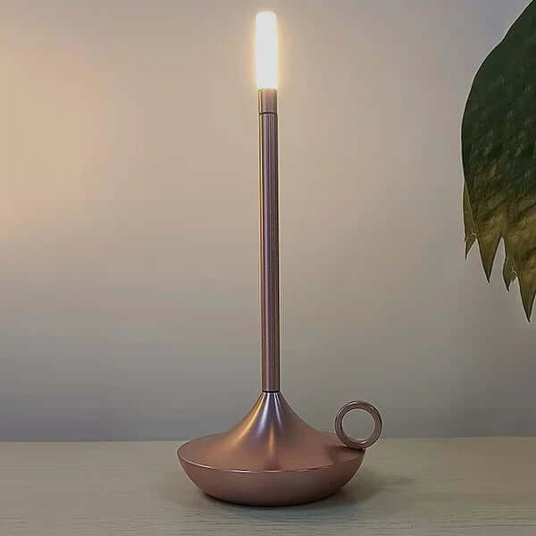 Lampe de table LED à intensité variable, 23 cm, blanc chaud