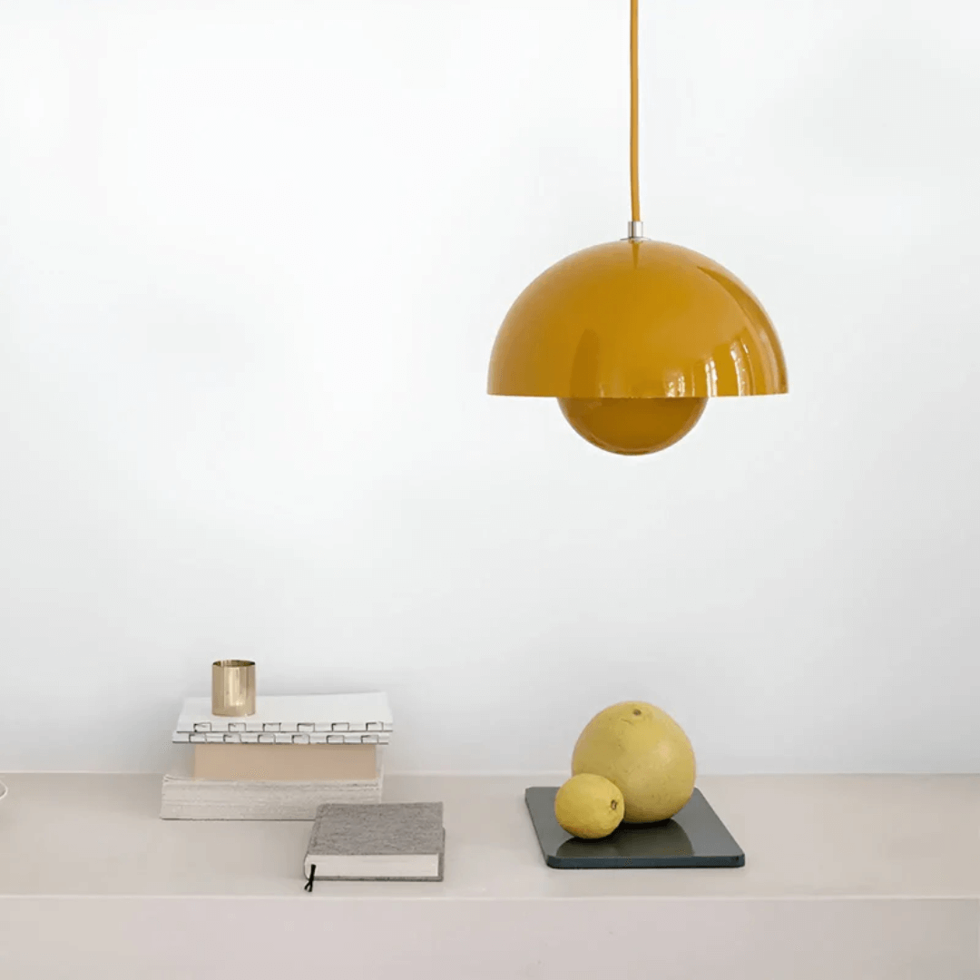 Skandinavische LED-Hängeleuchte - Blumentopf Design