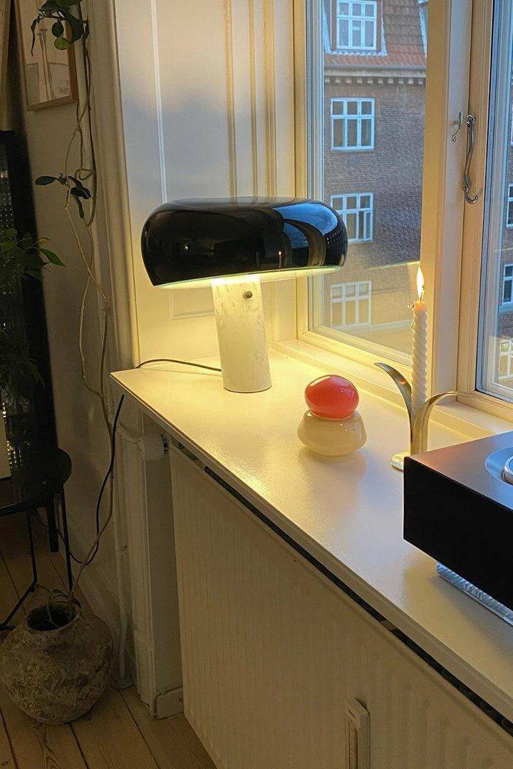 Designer Marmor Tischlampe