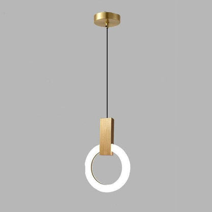 Moderne LED Ring Pendelleuchte