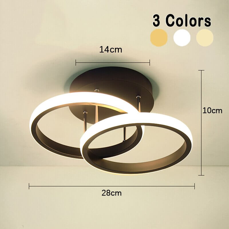 Plafonnier LED moderne