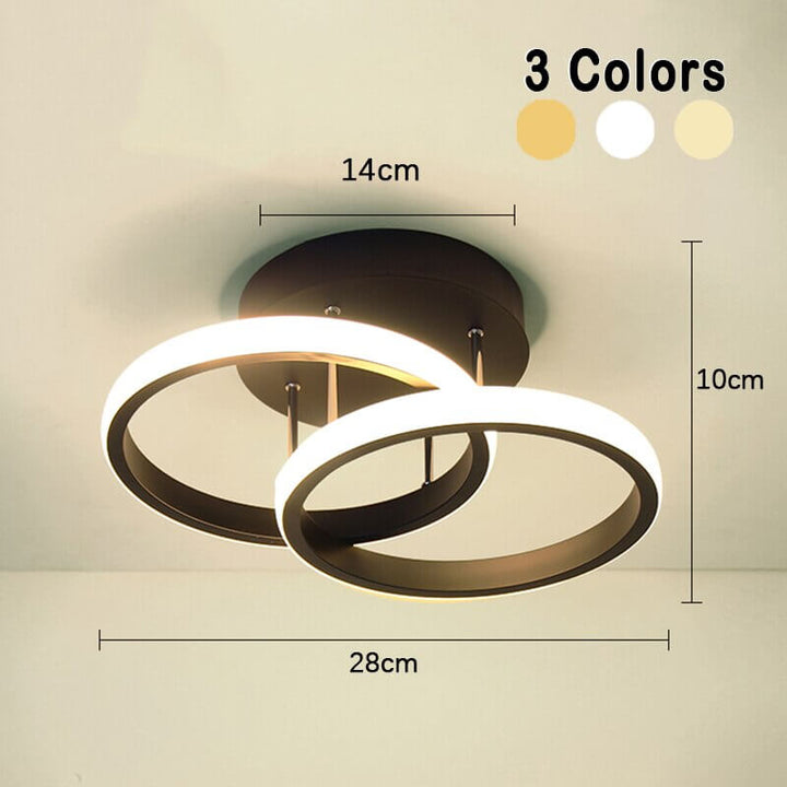 Plafonnier LED moderne