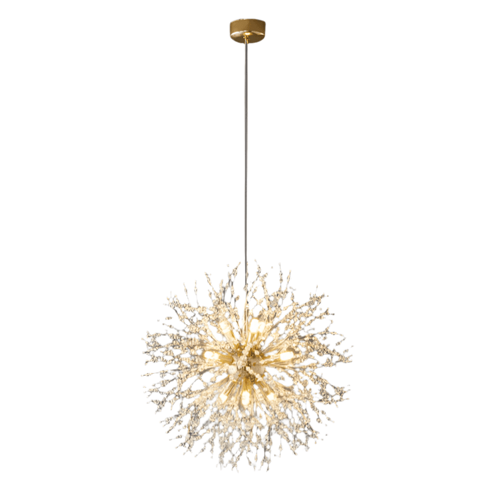 Suspension LED moderne en cristal