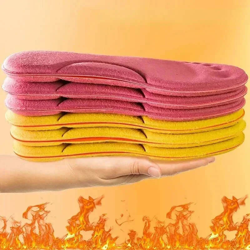 Semelles intérieures isolantes thermiquement