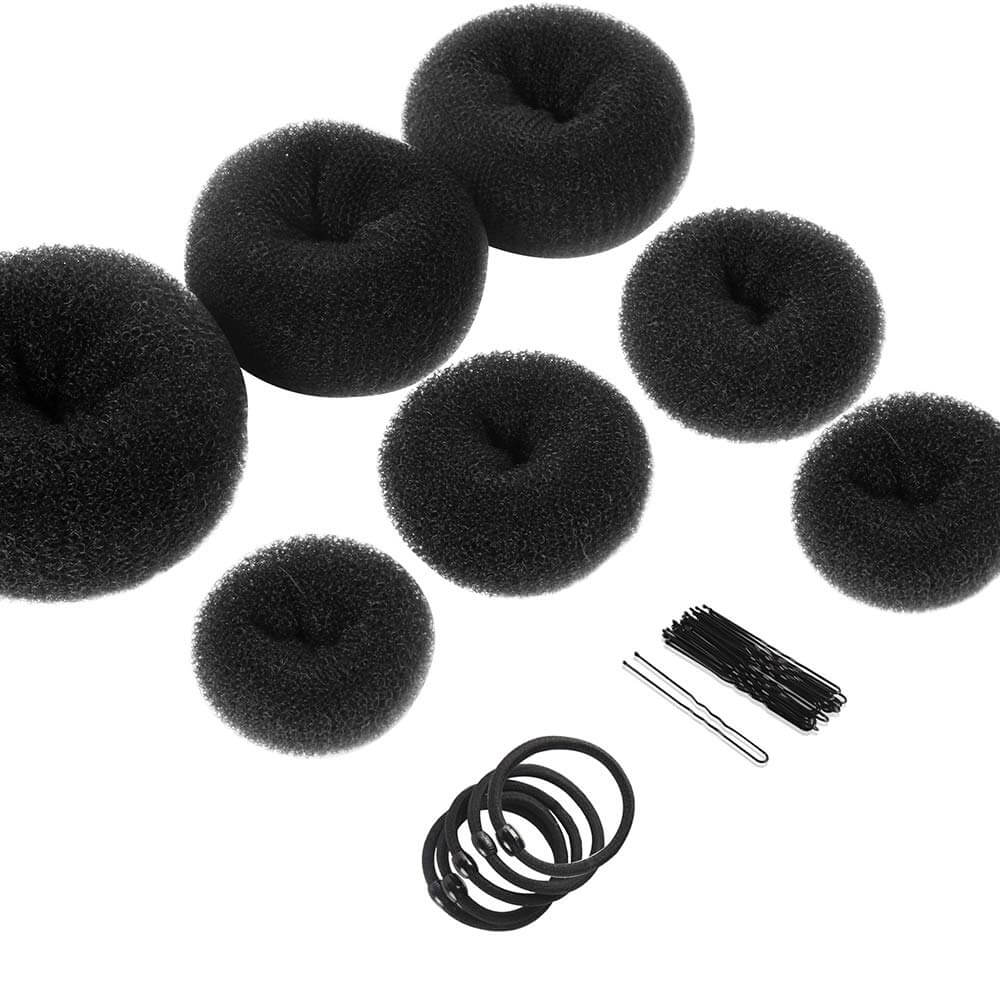 Duttkissen Set - 7 Größen für Volumen & Styling