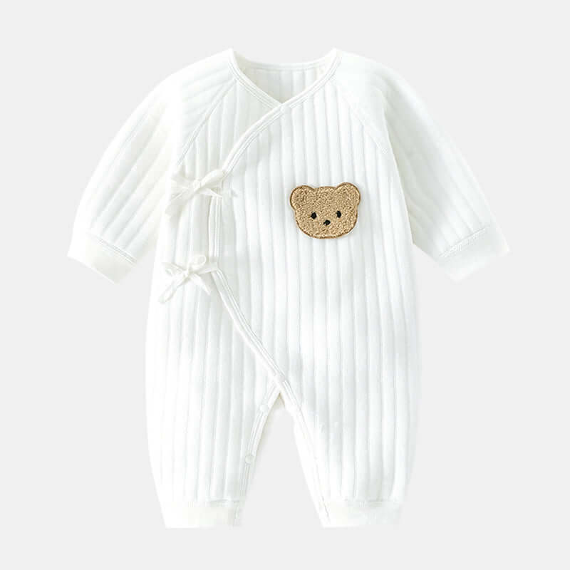 Baby Strampler Bärchen - Weicher Baumwolle, Frühling & Herbst