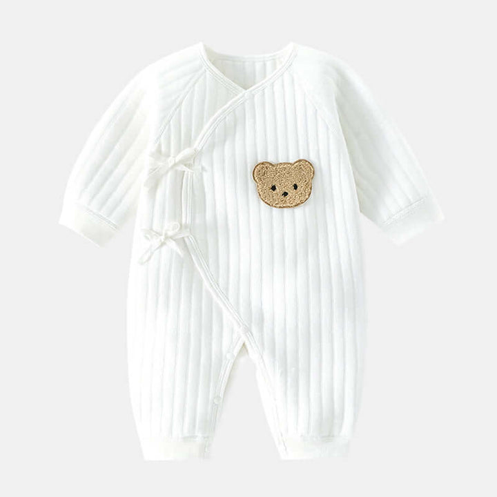 Baby Strampler Bärchen - Weicher Baumwolle, Frühling & Herbst