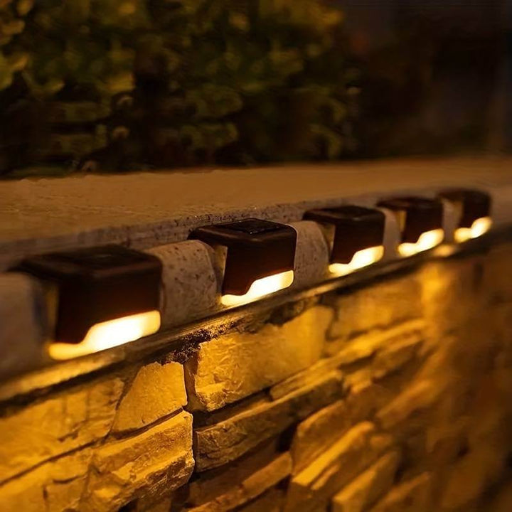 Solar LED Wandleuchten für Garten & Terrasse