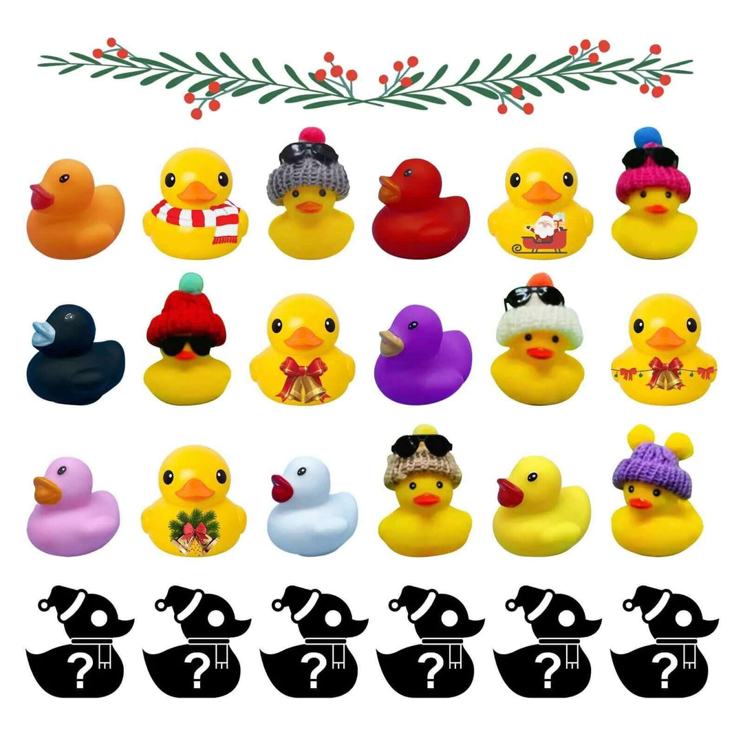 Weihnachts-Badeenten-Adventskalender 2024