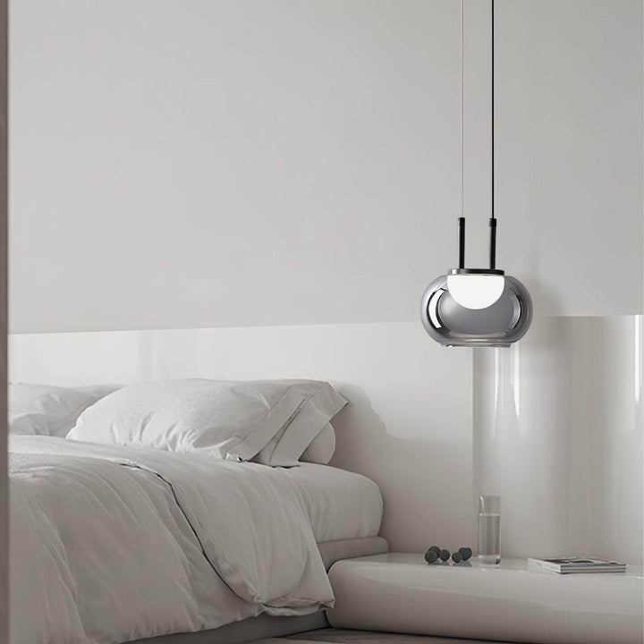Moderne Halo Pendelleuchte, 3-flammig