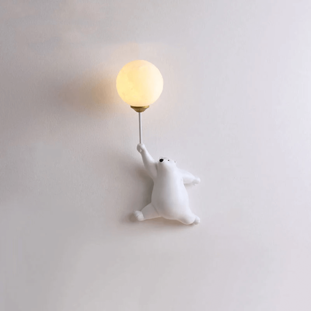 LED-Wandleuchte Bär Design Kinderzimmer