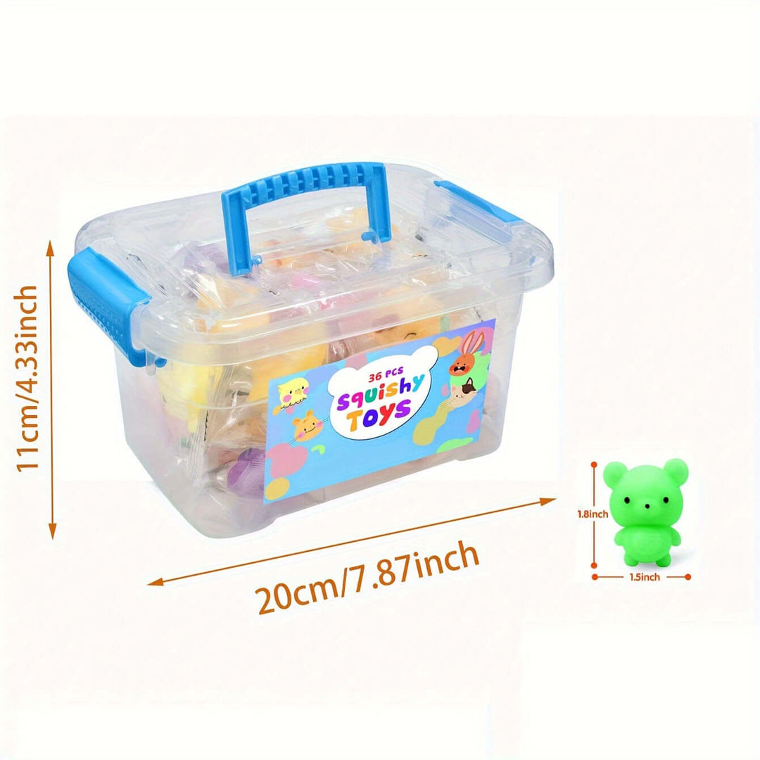 36 Niedliche Squishy Tiere - Stressabbau & Partyspaß