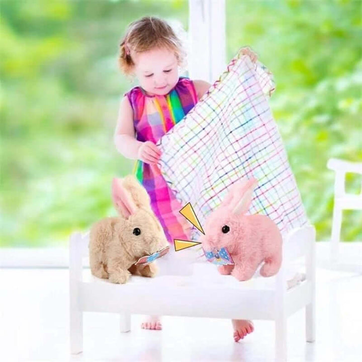 Lapin en peluche interactif - un ami câlin avec des fonctions