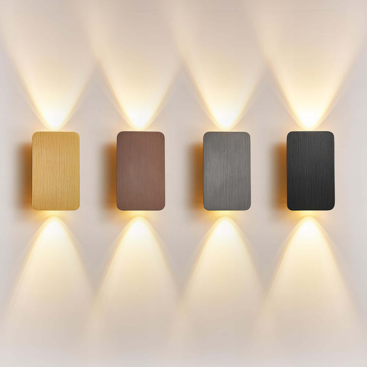 Verstellbare Rechteckige LED-Wandleuchte