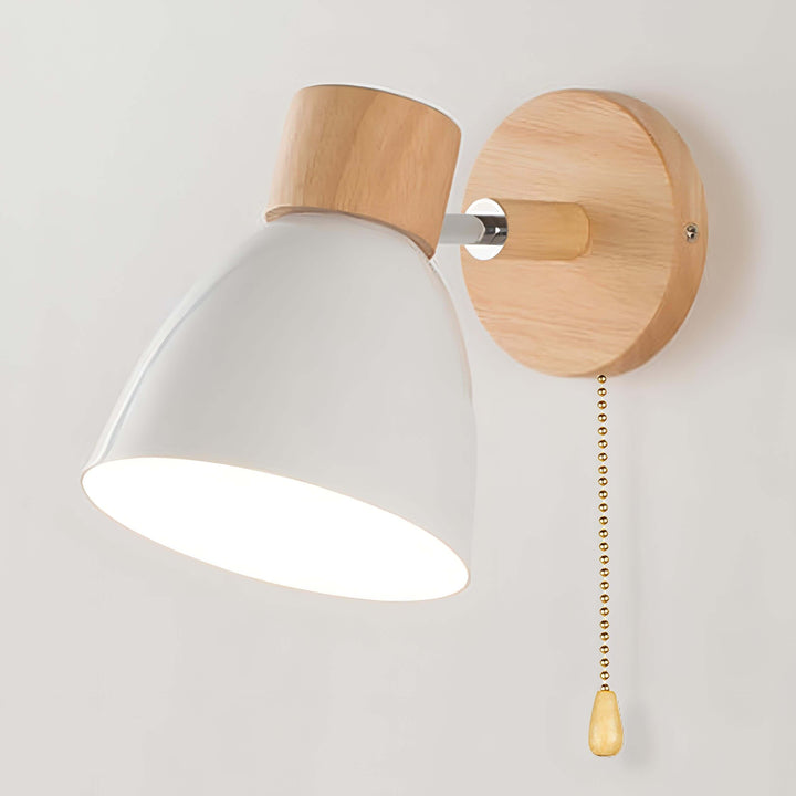 Hängende Wandleuchte Holz Nordisch Modern
