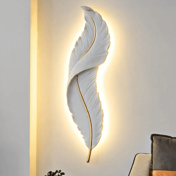 Moderne LED-Wandleuchte - Warmweiß