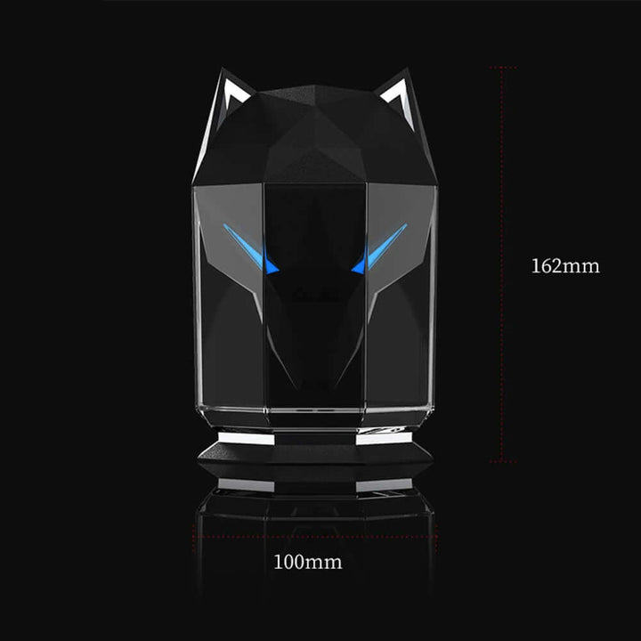 Humidificateur veilleuse tête de loup