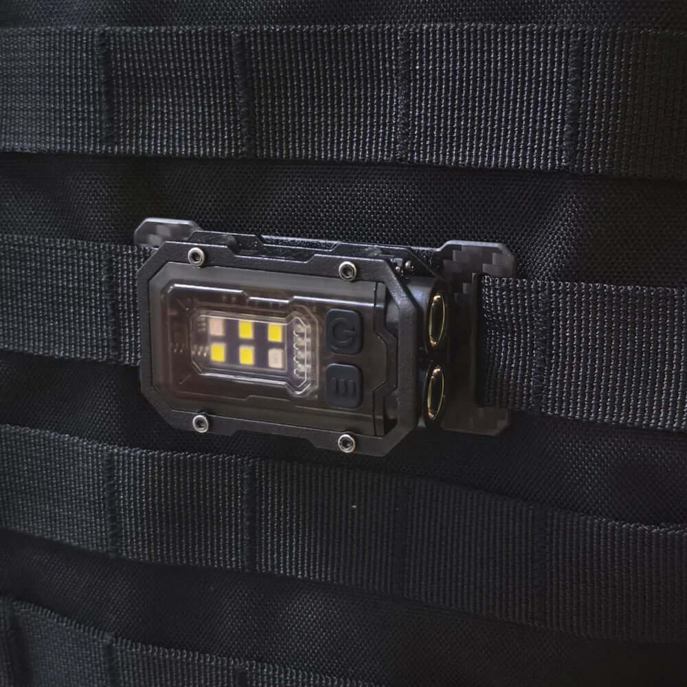 Taktische LED Taschenlampe, wiederaufladbar, Mini